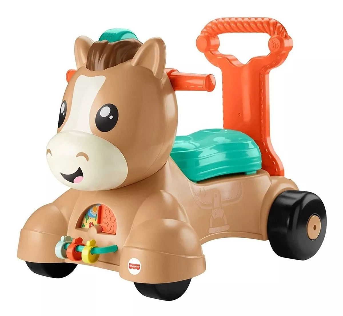 Andadera - Carrito Laugh y learn Pony - Fisher Price  Marrón