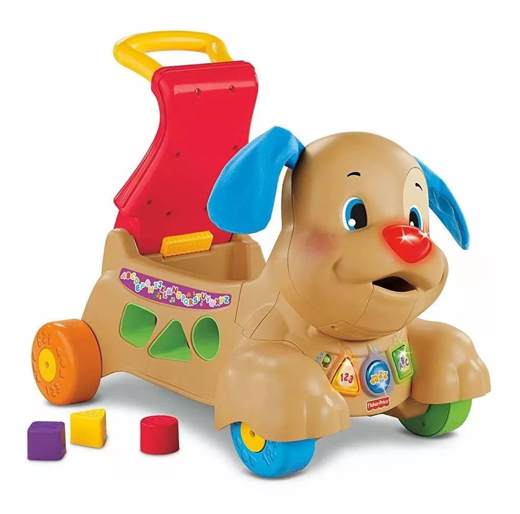 Andadera - Carrito Laugh y Learn Cachorro - Fisher Price  Marrón